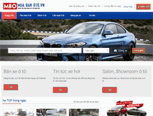 Tablet Screenshot of muabanoto.vn